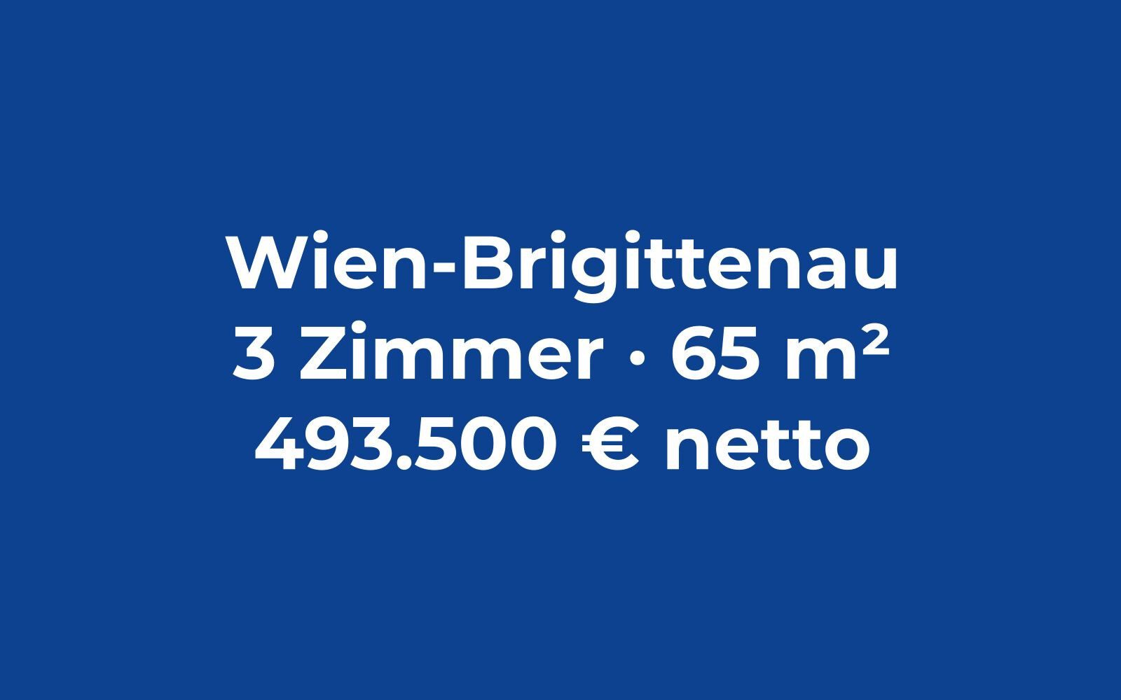 Foto: Wien-Brigittenau · Neubau: 3-Zimmer-Anlegerwohnung ca. 65 m² · Traisengasse · provisionsfrei