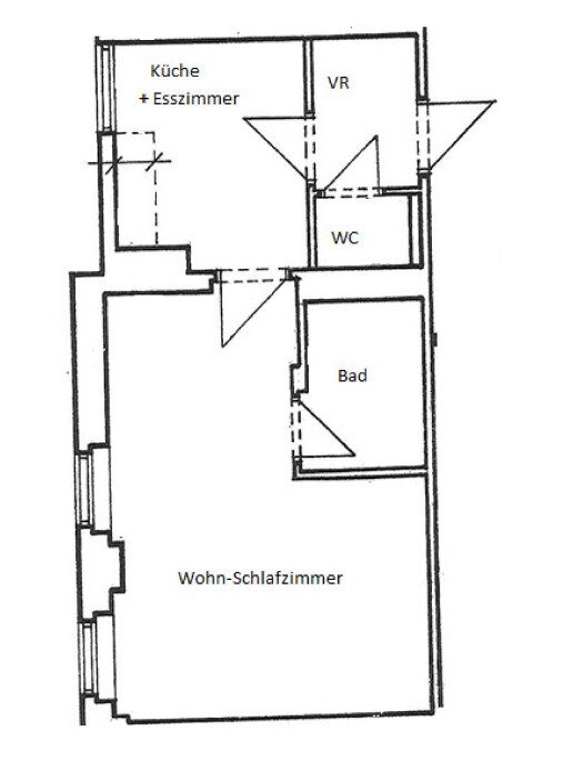 Grundriss: Top 23 Plan – Top 23 Eggenberger Straße 48